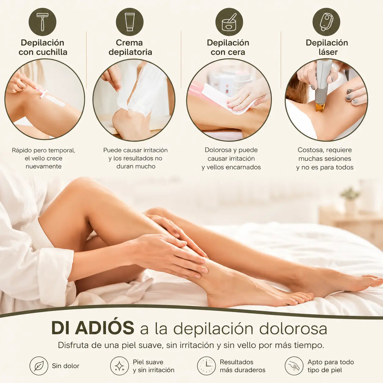 Depilador Nano Cristal | Oferta 2 X 1
