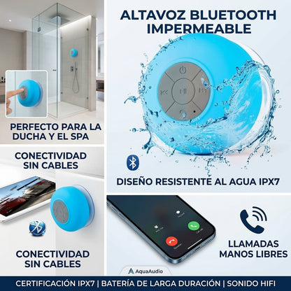 Altavoz Bluetooth Impermeable | Oferta 2x1